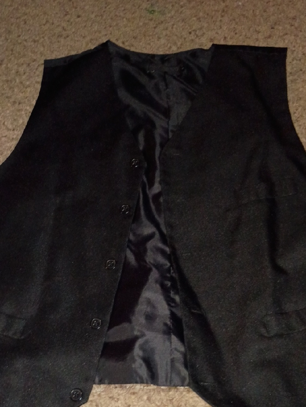 Lorenzo Black Formalwear Vest